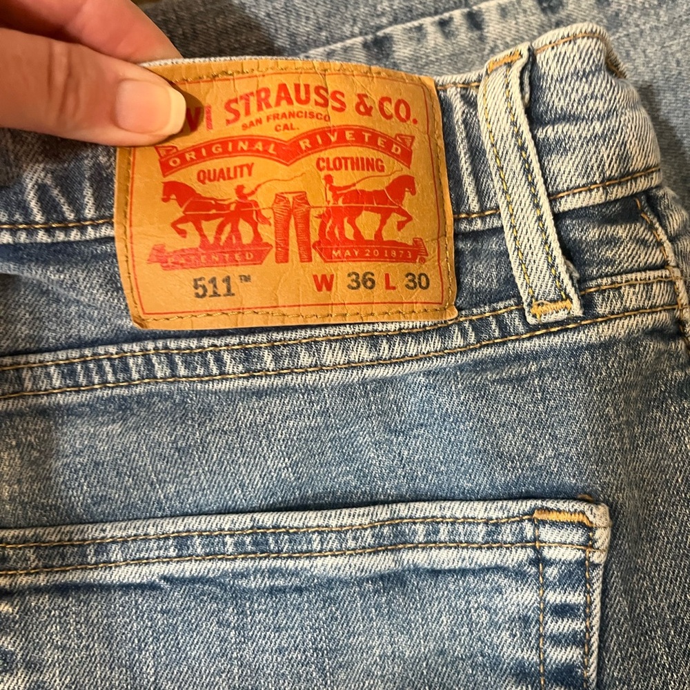Levi's Light Blue Denim Jeans